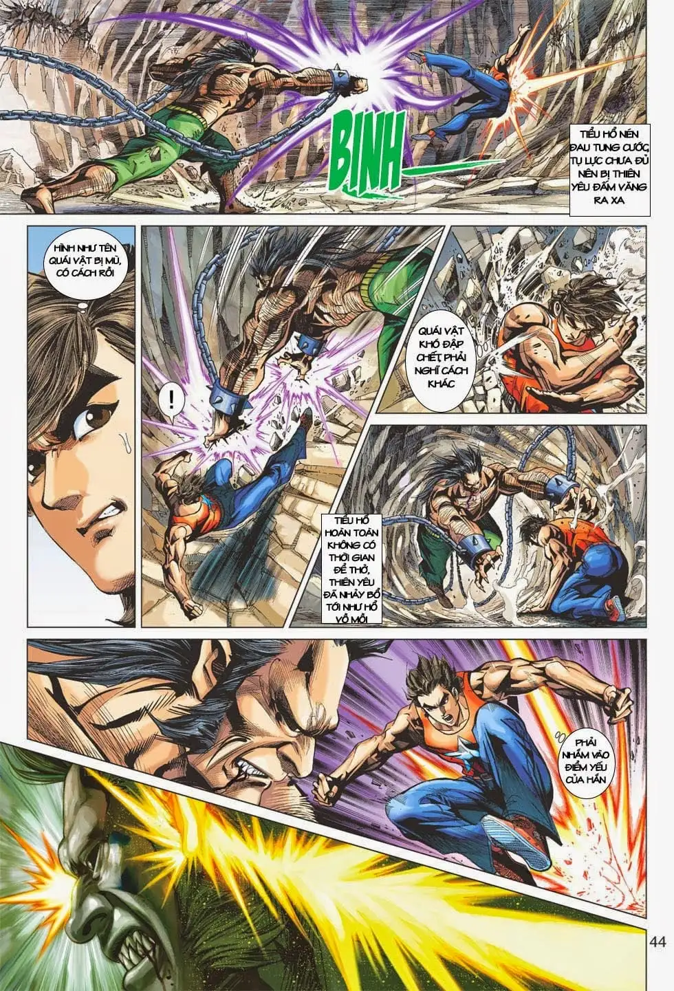 Truyện Tranh Tân Tác Long Hổ Môn trang 4