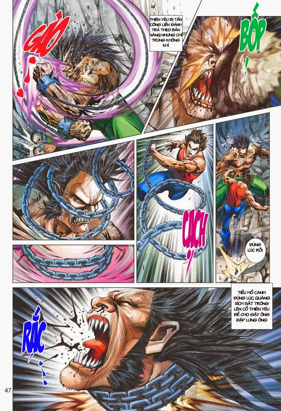 Truyện Tranh Tân Tác Long Hổ Môn trang 4