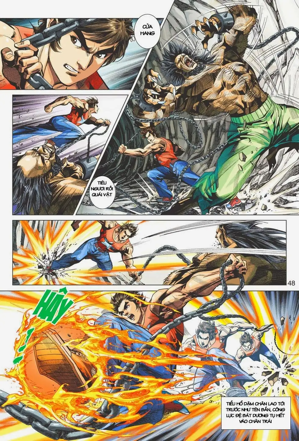 Truyện Tranh Tân Tác Long Hổ Môn trang 4
