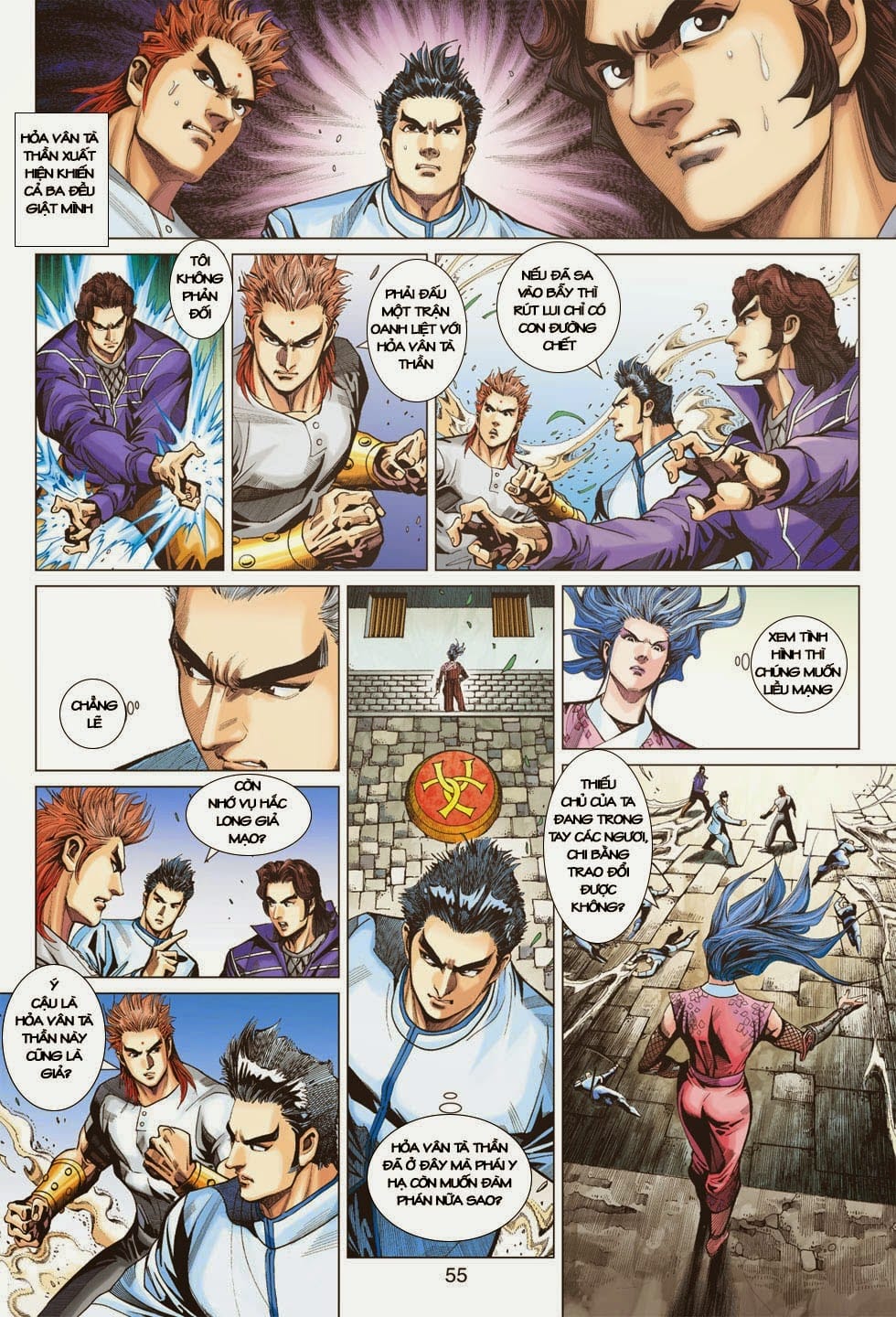 Truyện Tranh Tân Tác Long Hổ Môn trang 4