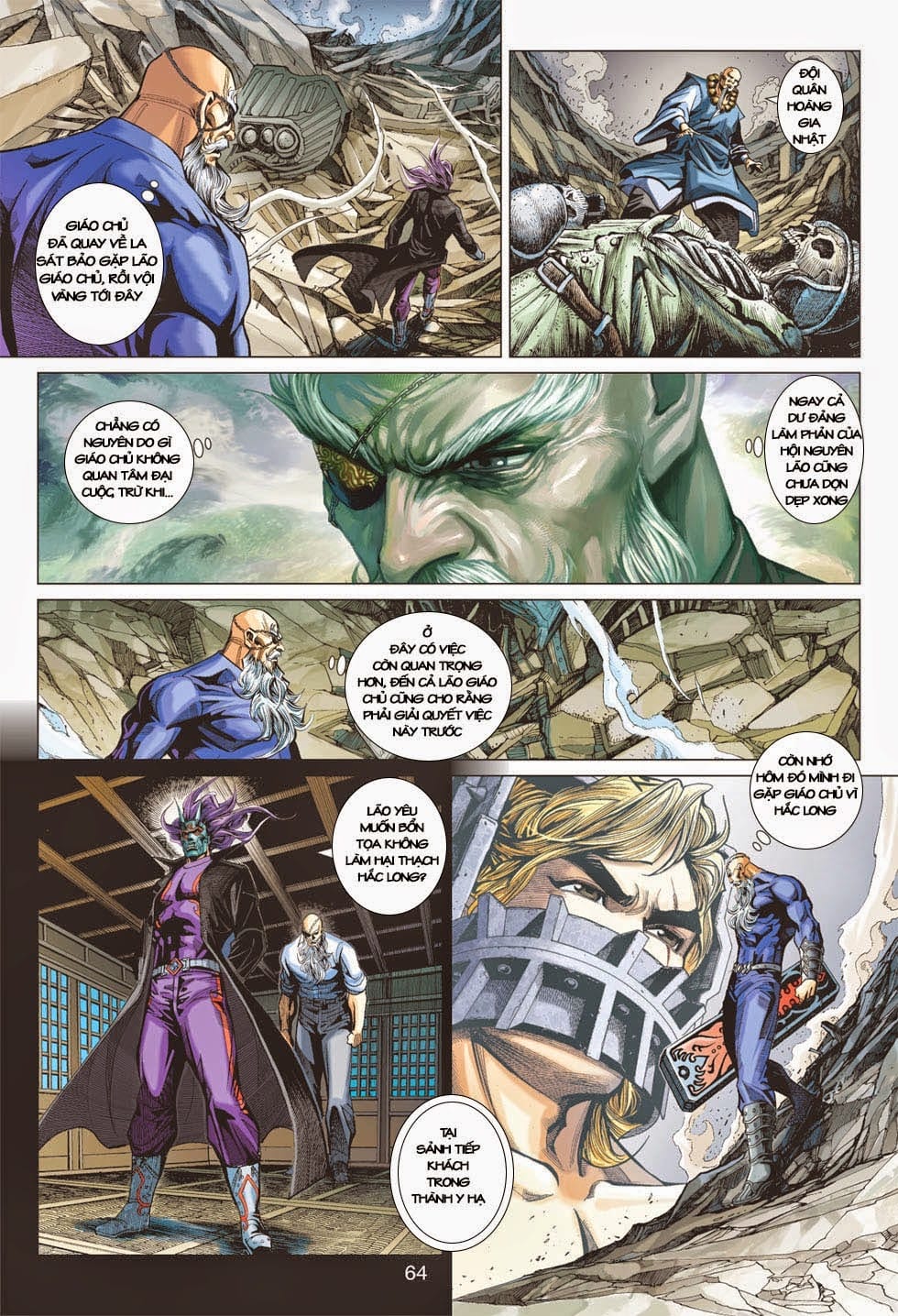 Truyện Tranh Tân Tác Long Hổ Môn trang 4