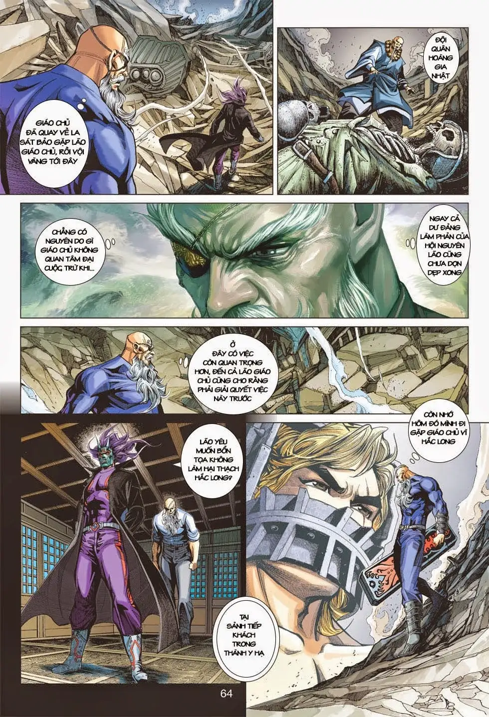 Truyện Tranh Tân Tác Long Hổ Môn trang 4