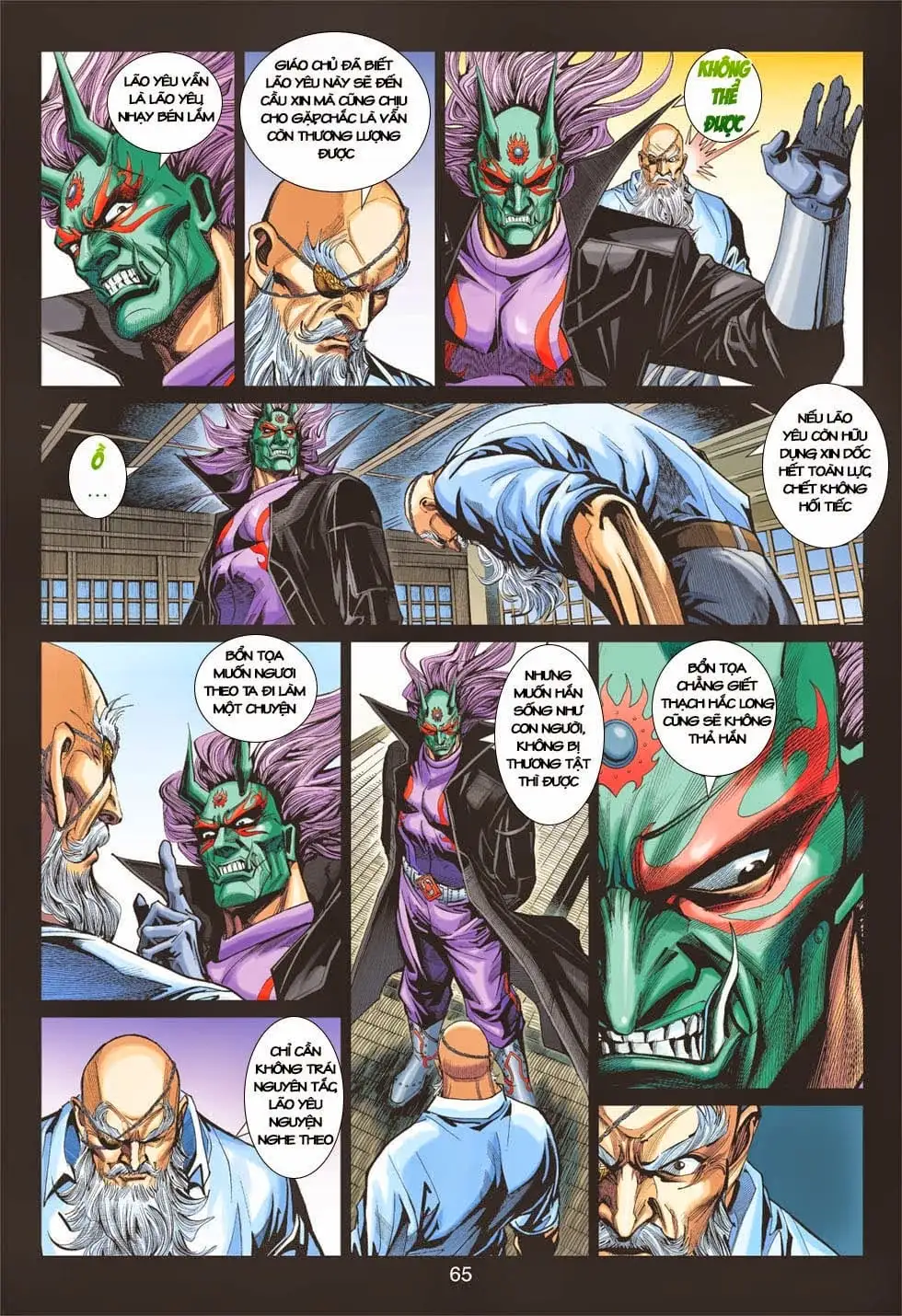 Truyện Tranh Tân Tác Long Hổ Môn trang 4