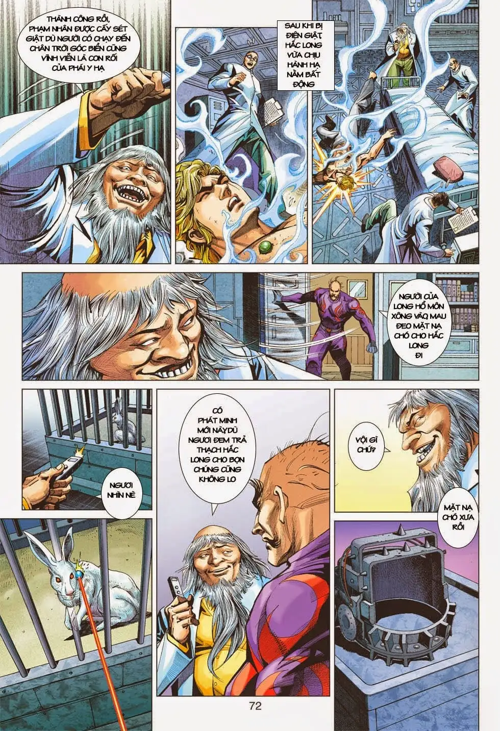 Truyện Tranh Tân Tác Long Hổ Môn trang 4