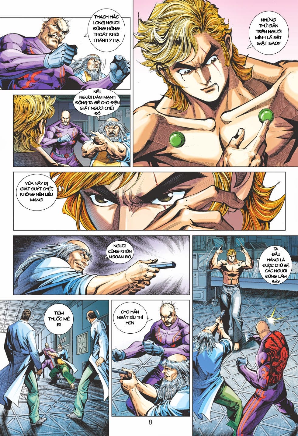 Truyện Tranh Tân Tác Long Hổ Môn trang 4