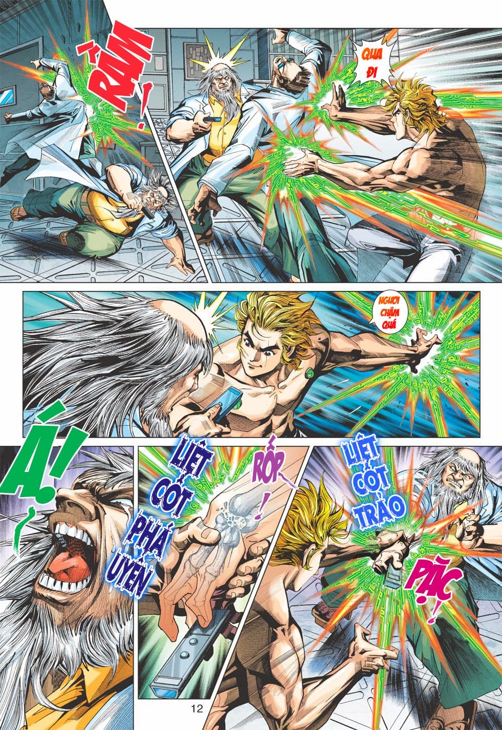 Truyện Tranh Tân Tác Long Hổ Môn trang 4