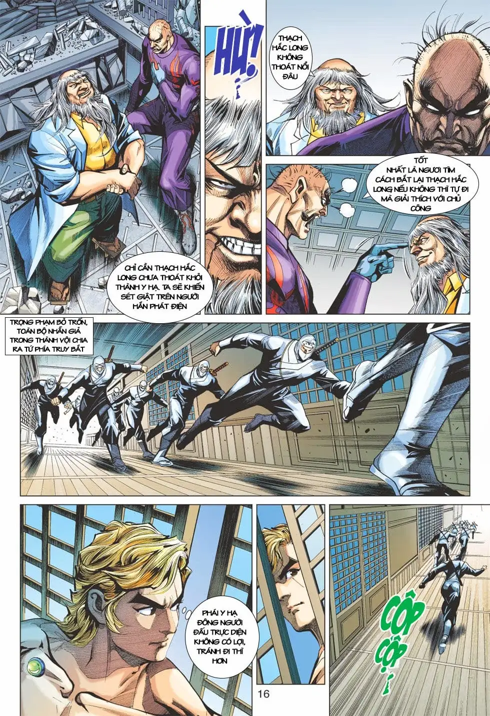 Truyện Tranh Tân Tác Long Hổ Môn trang 4