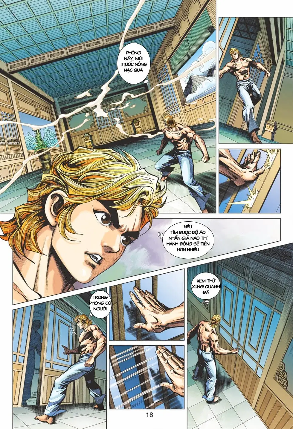 Truyện Tranh Tân Tác Long Hổ Môn trang 4