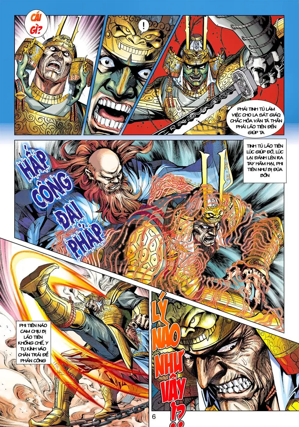 Truyện Tranh Tân Tác Long Hổ Môn trang 4