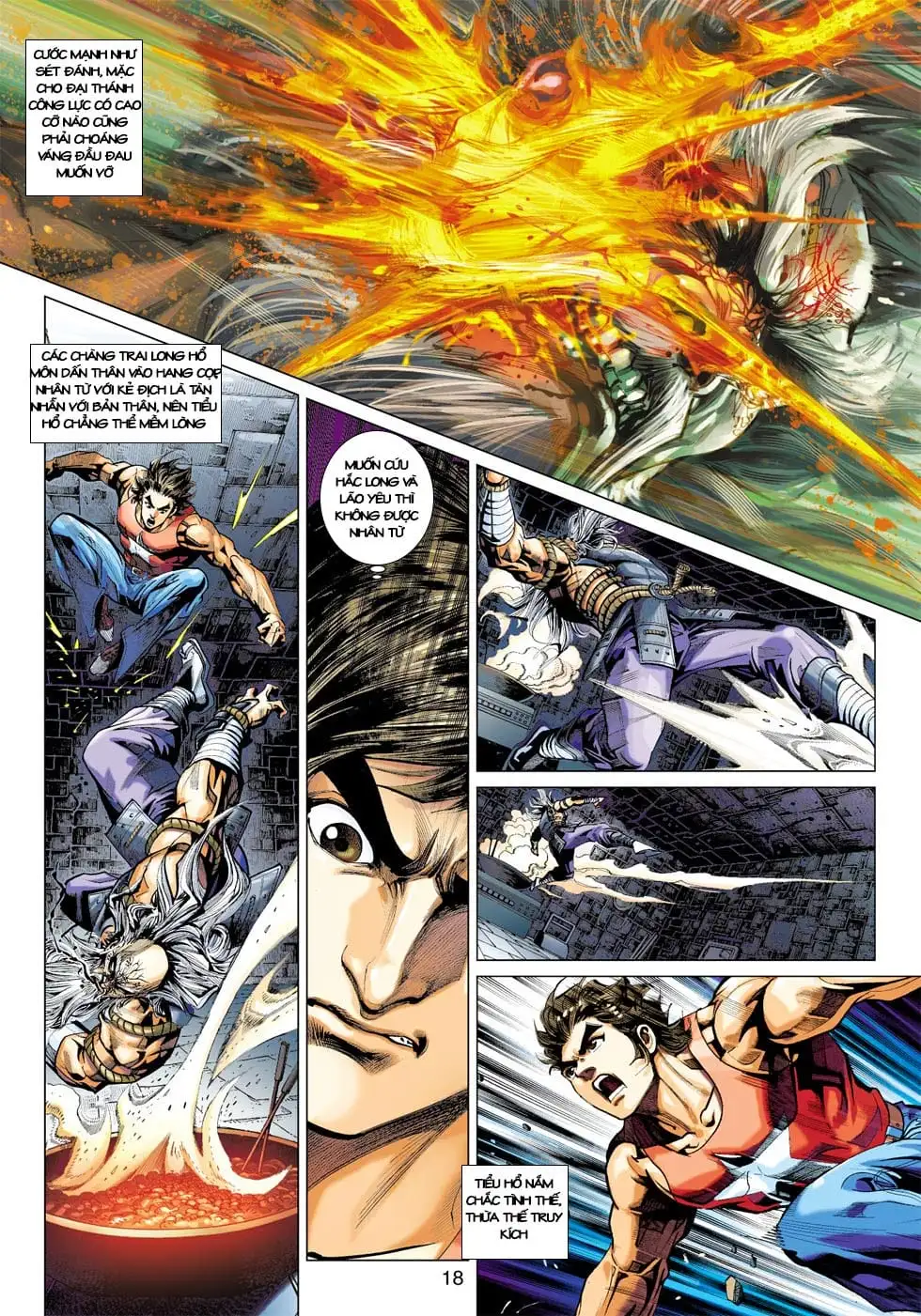 Truyện Tranh Tân Tác Long Hổ Môn trang 4