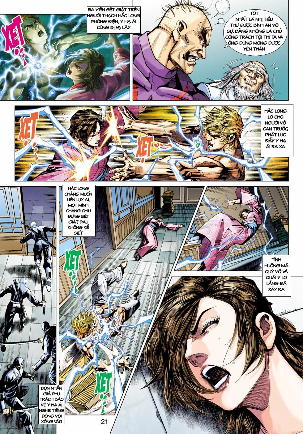 Truyện Tranh Tân Tác Long Hổ Môn trang 4