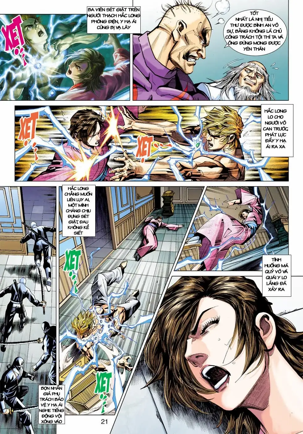 Truyện Tranh Tân Tác Long Hổ Môn trang 4