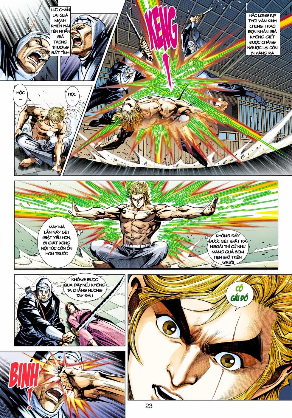 Truyện Tranh Tân Tác Long Hổ Môn trang 4