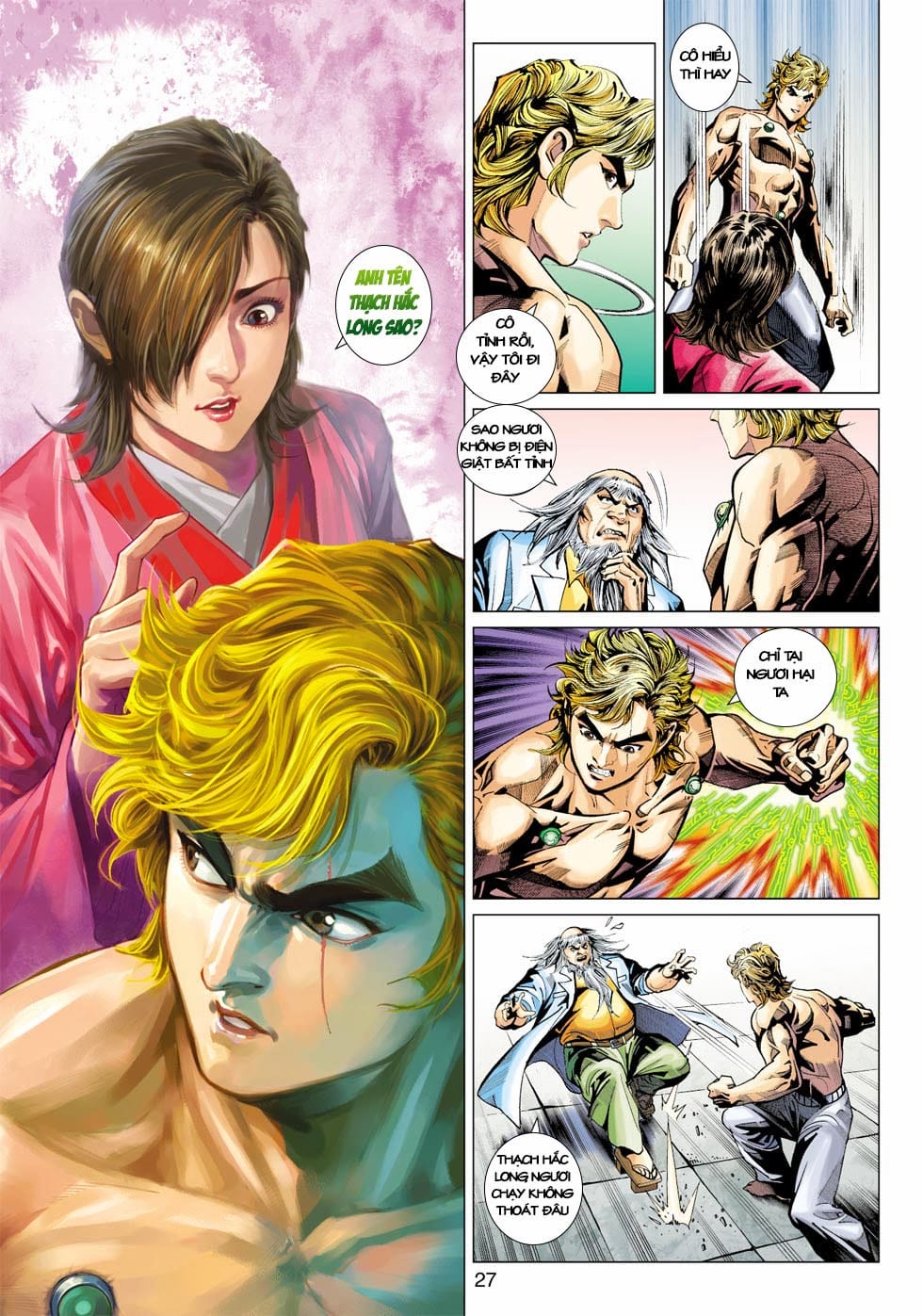 Truyện Tranh Tân Tác Long Hổ Môn trang 4