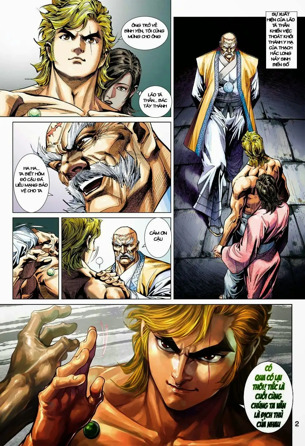 Truyện Tranh Tân Tác Long Hổ Môn trang 4