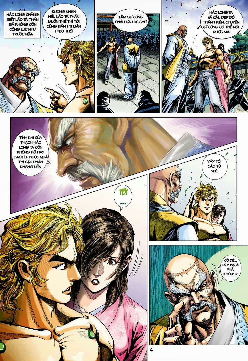 Truyện Tranh Tân Tác Long Hổ Môn trang 4