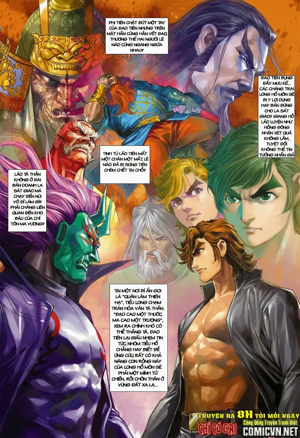 Truyện Tranh Tân Tác Long Hổ Môn trang 4