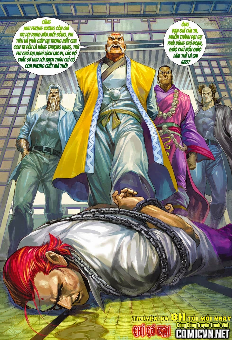 Truyện Tranh Tân Tác Long Hổ Môn trang 4