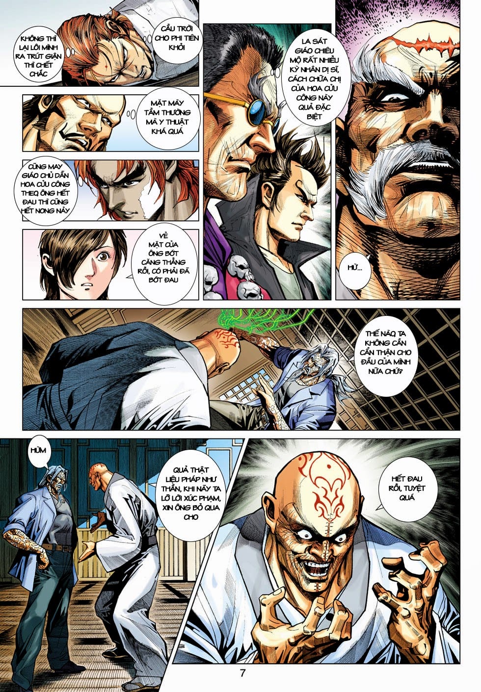 Truyện Tranh Tân Tác Long Hổ Môn trang 4