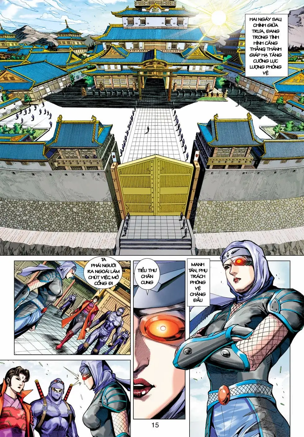 Truyện Tranh Tân Tác Long Hổ Môn trang 4