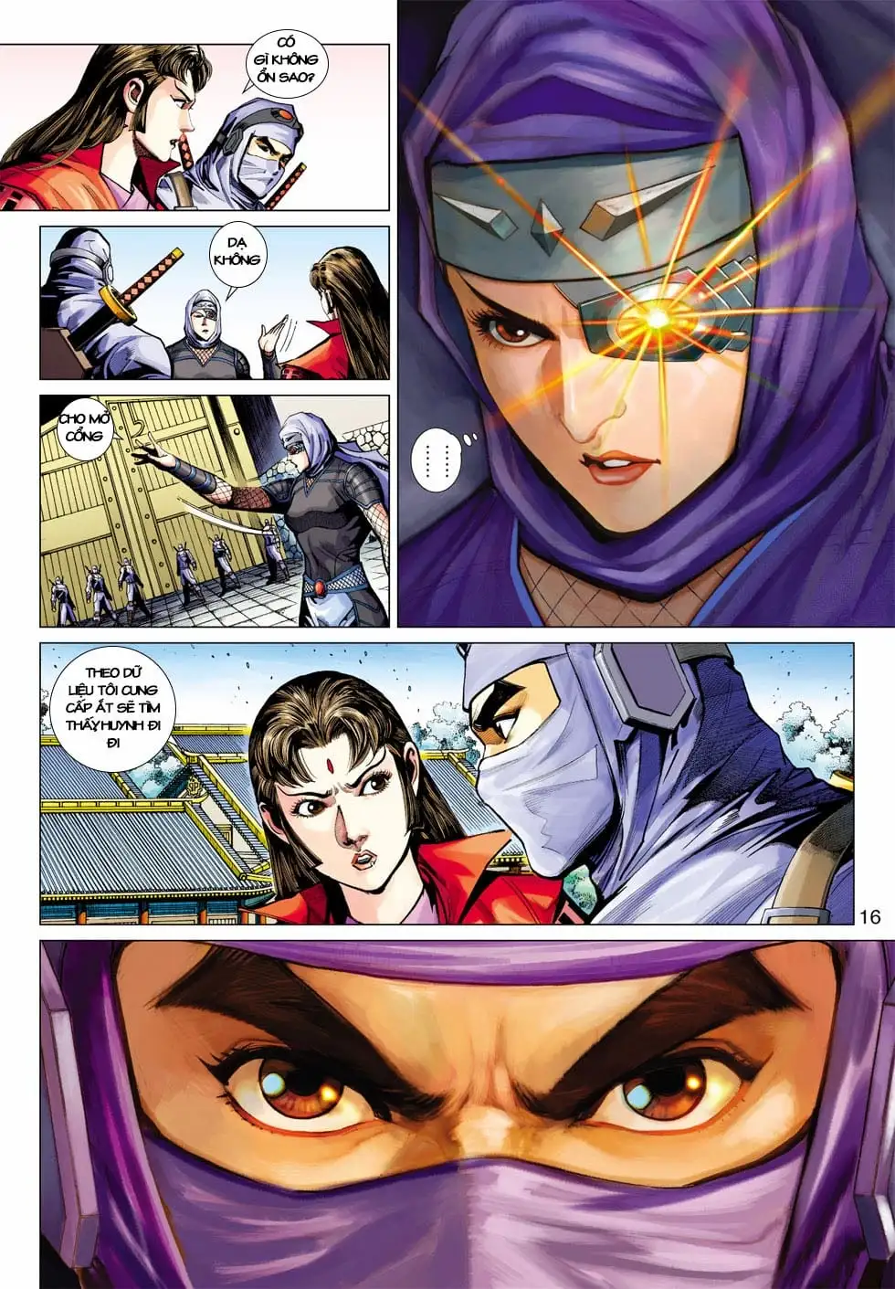 Truyện Tranh Tân Tác Long Hổ Môn trang 4