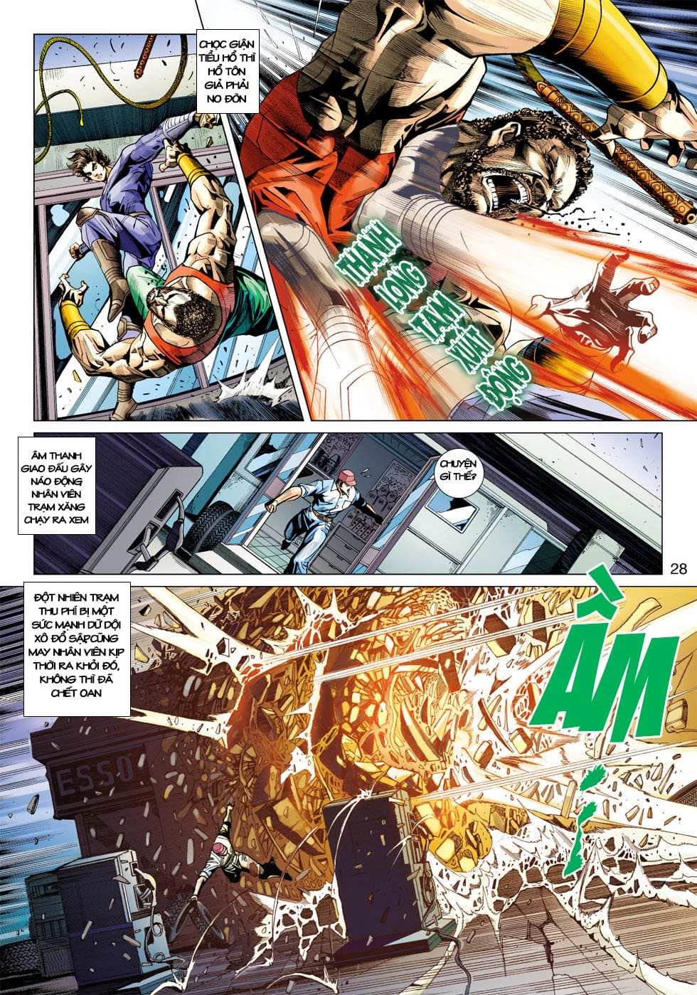 Truyện Tranh Tân Tác Long Hổ Môn trang 4