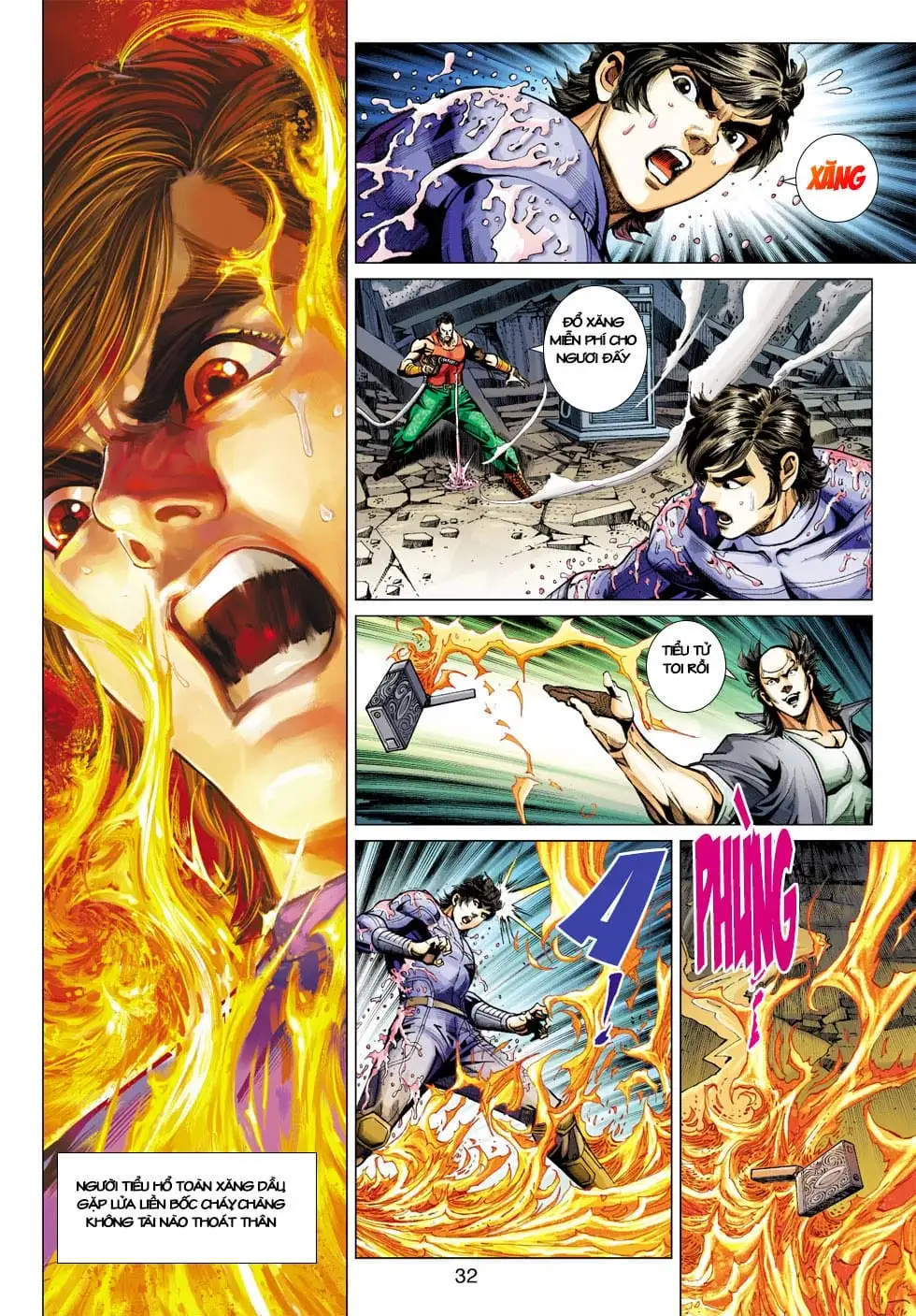 Truyện Tranh Tân Tác Long Hổ Môn trang 4