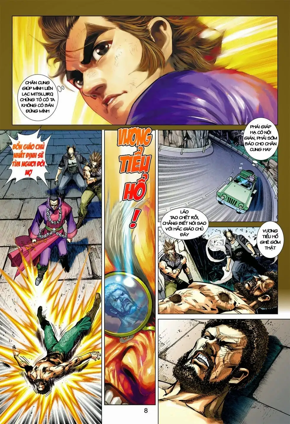 Truyện Tranh Tân Tác Long Hổ Môn trang 4