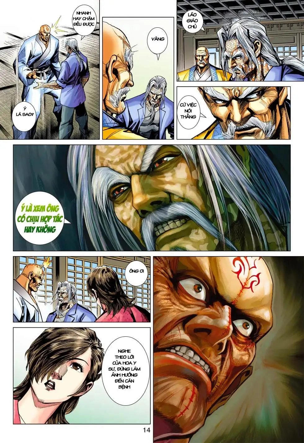 Truyện Tranh Tân Tác Long Hổ Môn trang 4