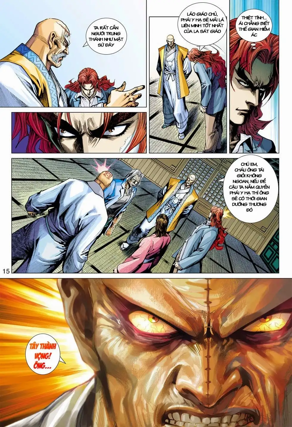 Truyện Tranh Tân Tác Long Hổ Môn trang 4