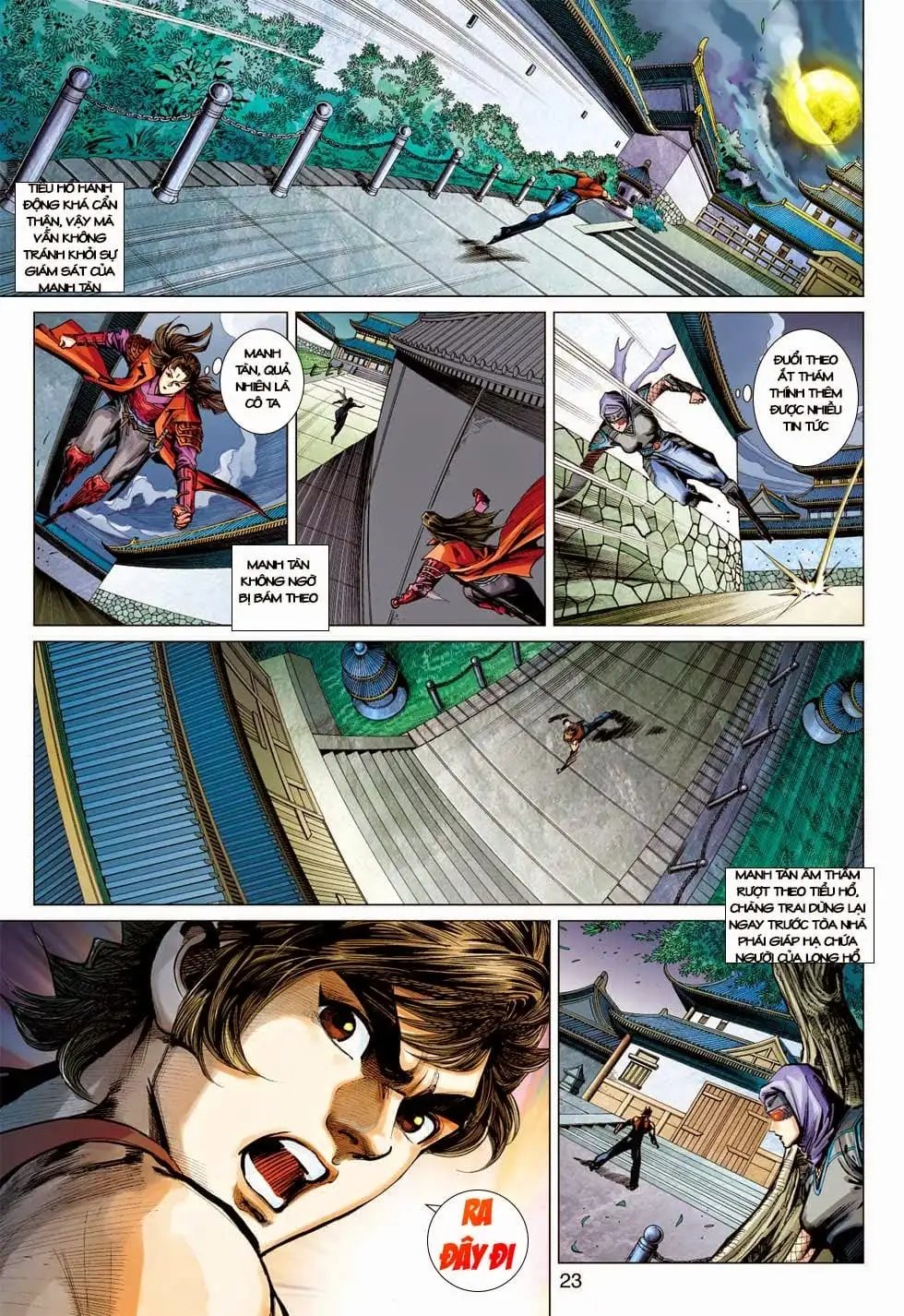 Truyện Tranh Tân Tác Long Hổ Môn trang 4