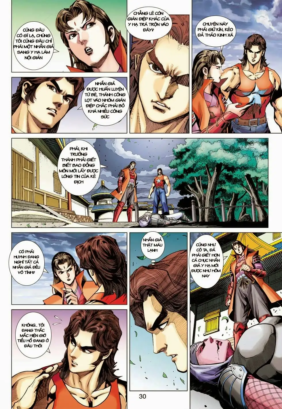 Truyện Tranh Tân Tác Long Hổ Môn trang 4