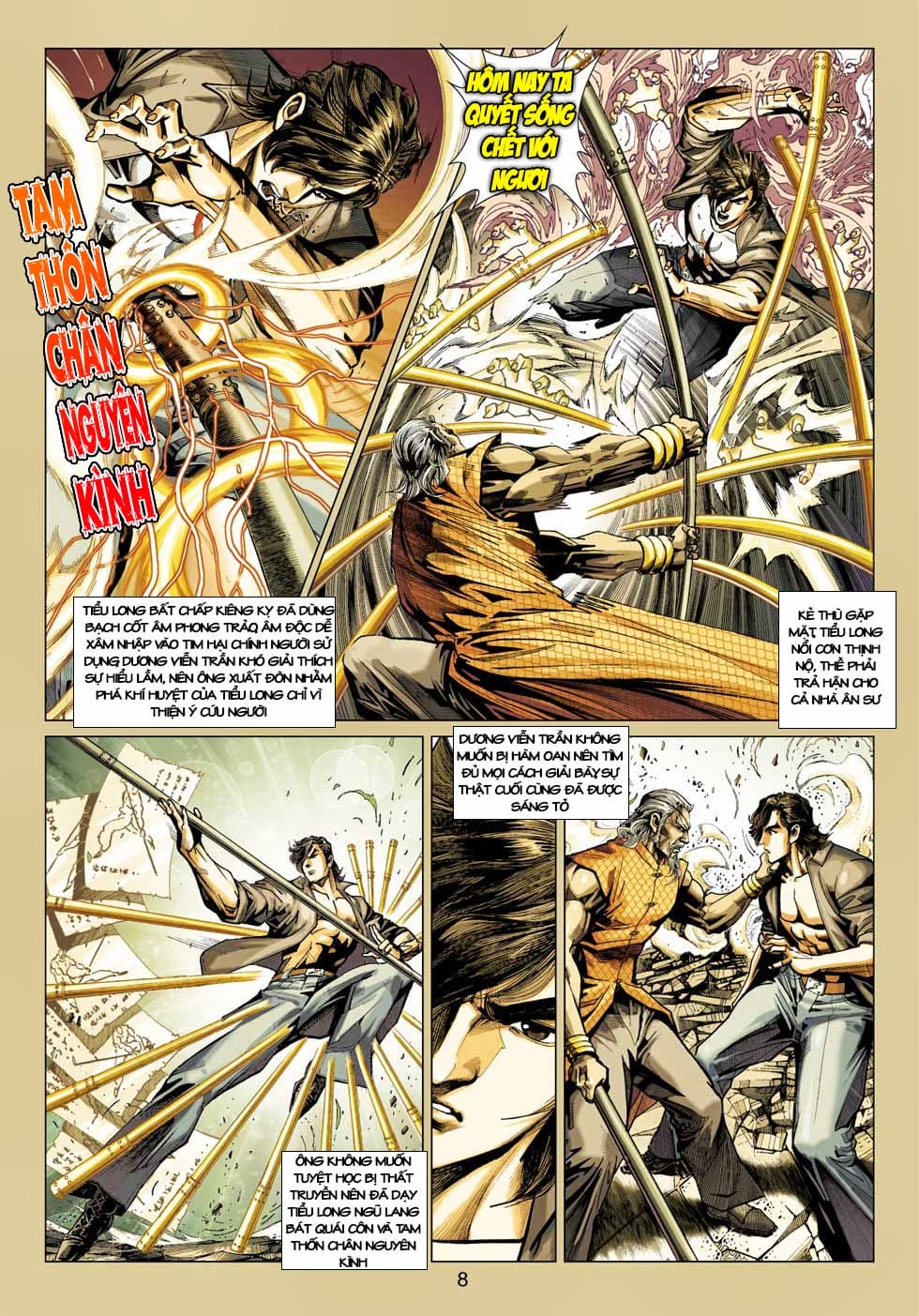 Truyện Tranh Tân Tác Long Hổ Môn trang 4
