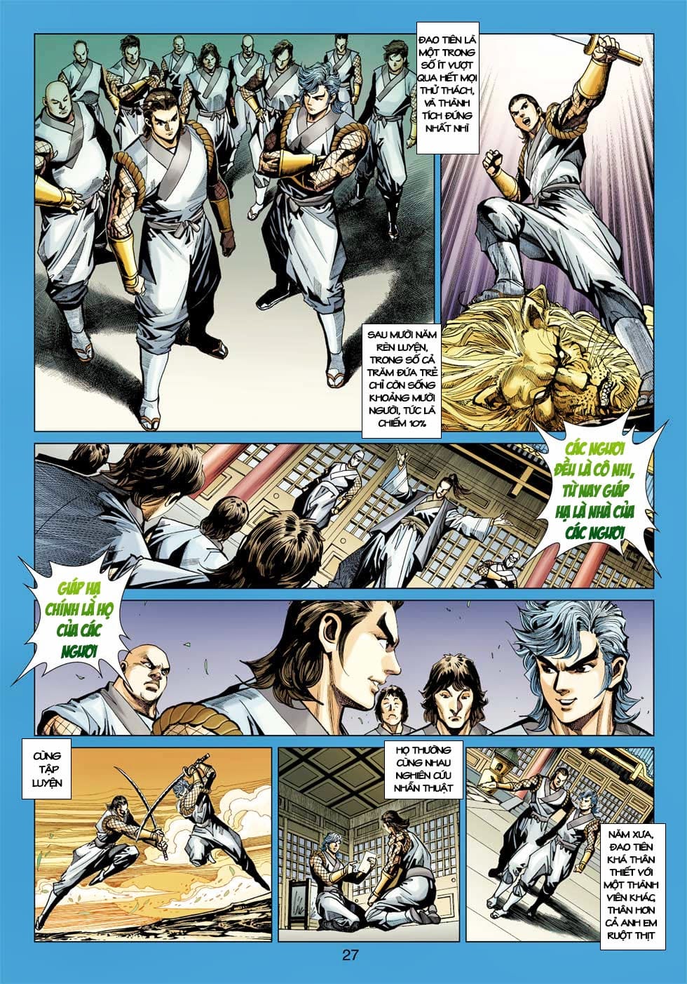 Truyện Tranh Tân Tác Long Hổ Môn trang 4