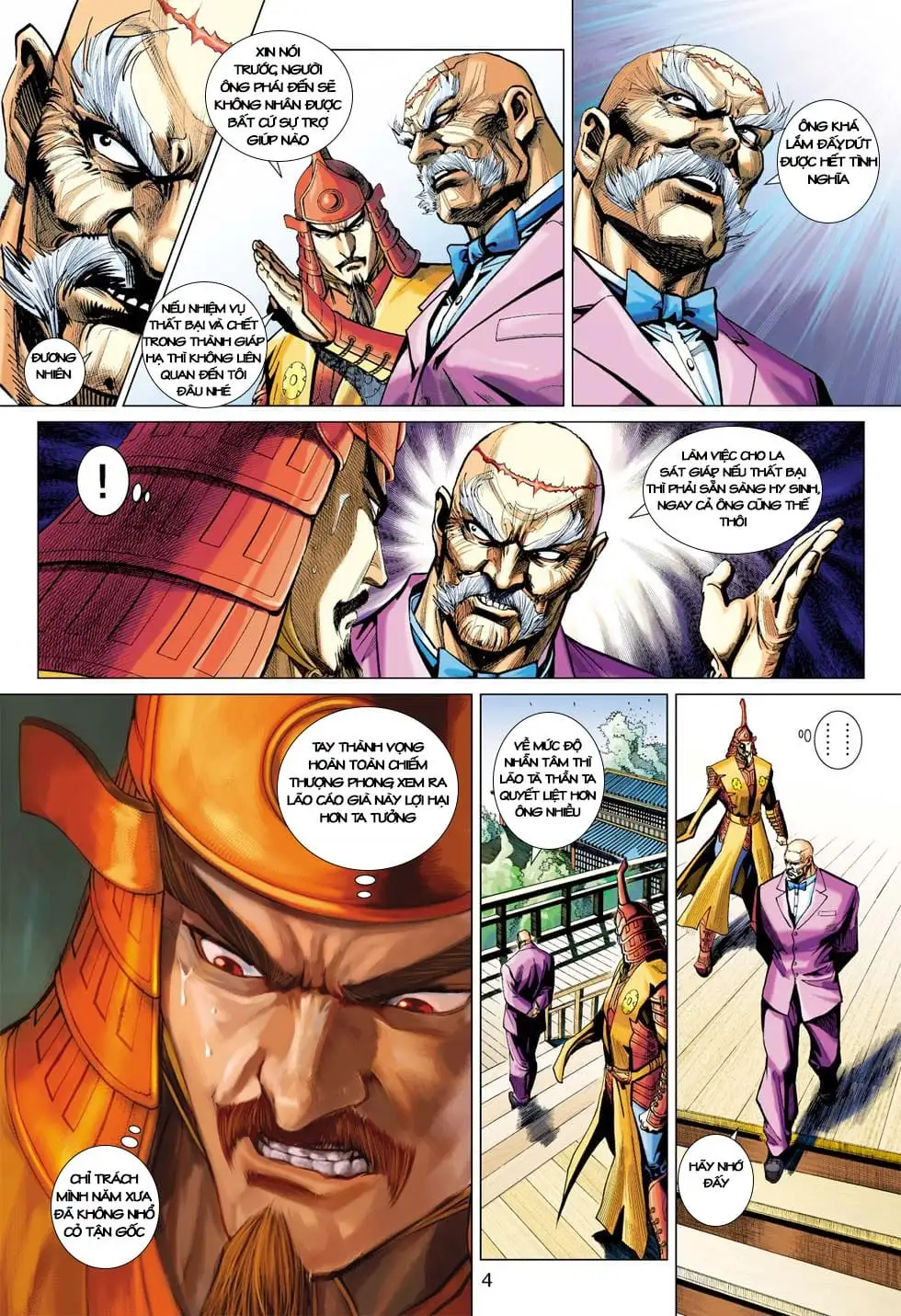 Truyện Tranh Tân Tác Long Hổ Môn trang 4