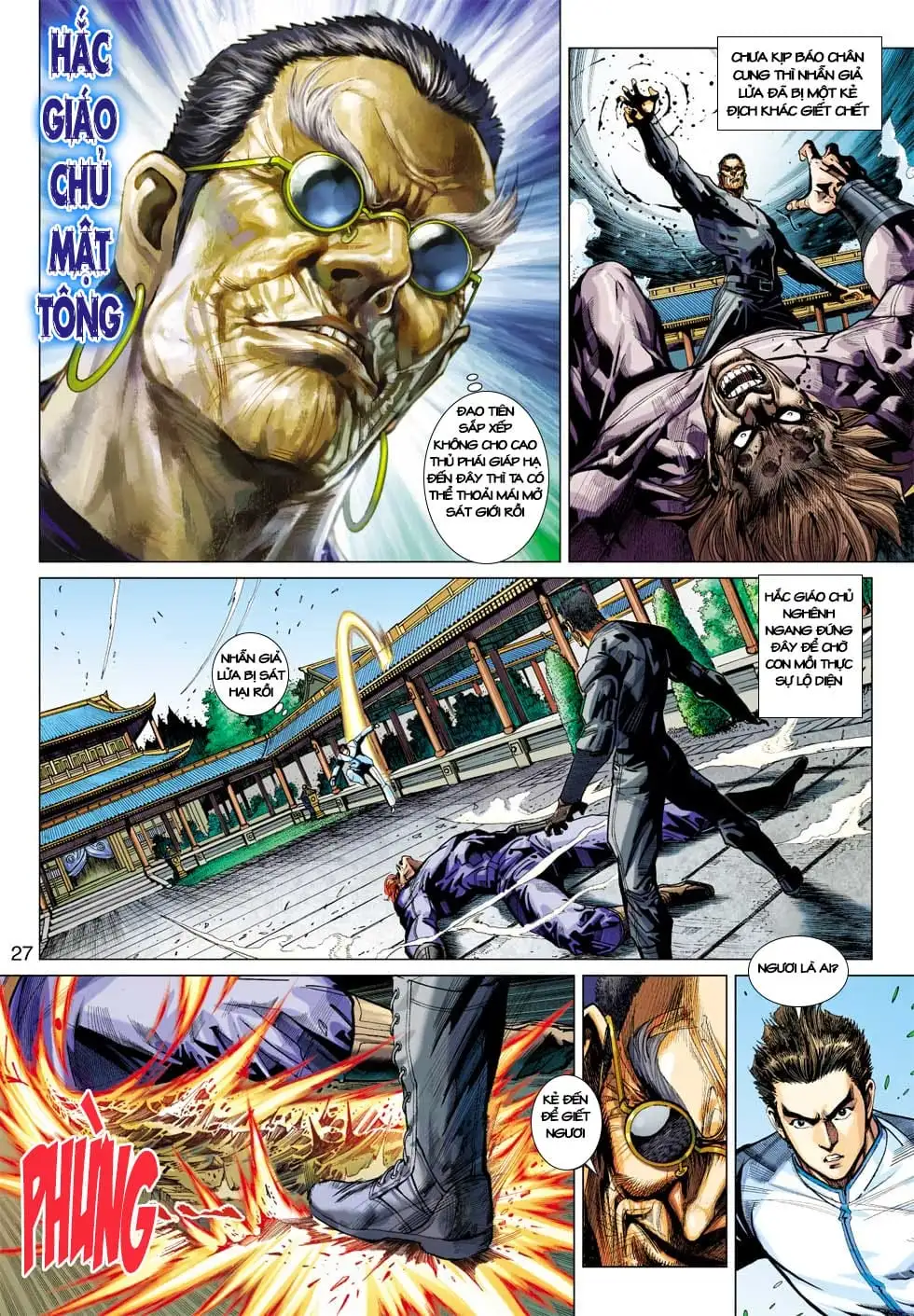 Truyện Tranh Tân Tác Long Hổ Môn trang 4