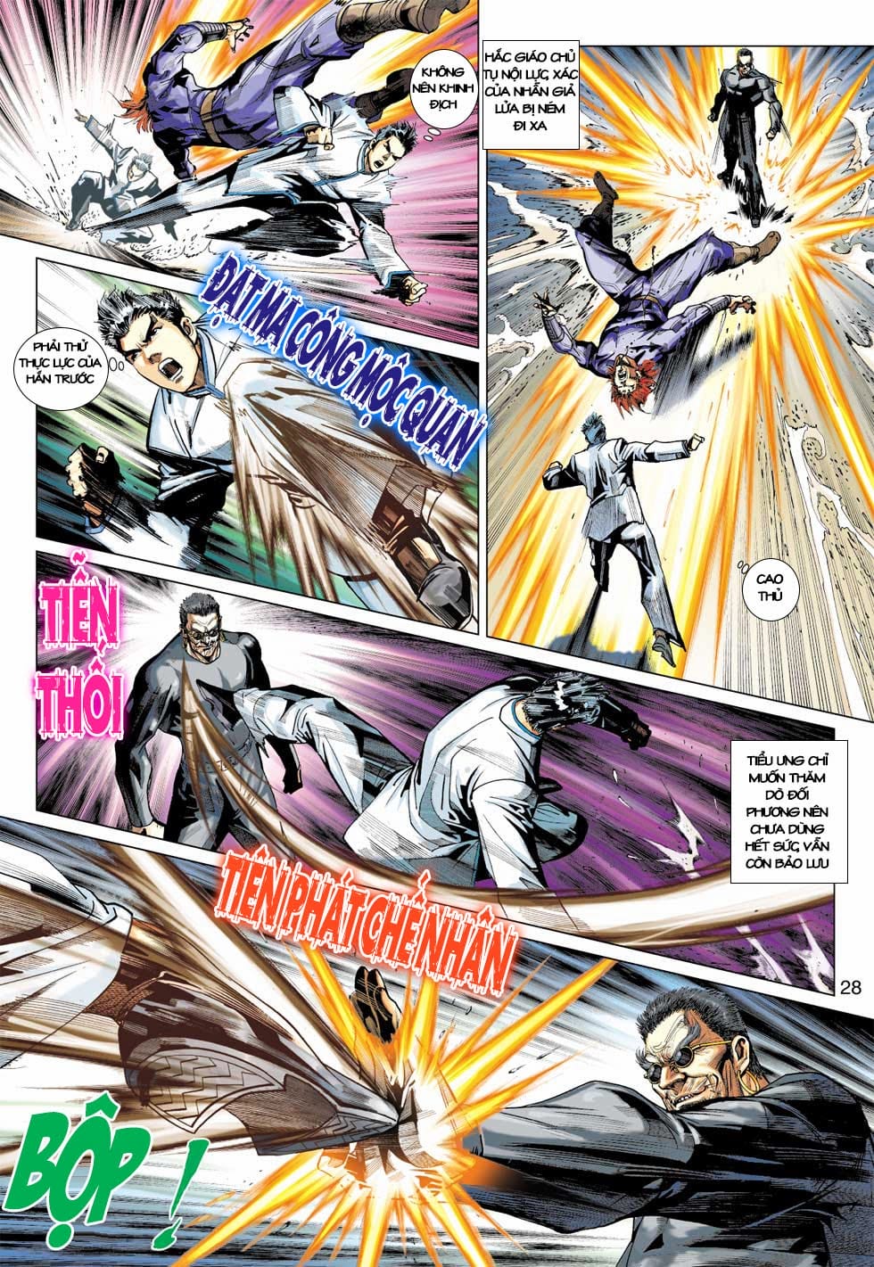 Truyện Tranh Tân Tác Long Hổ Môn trang 4