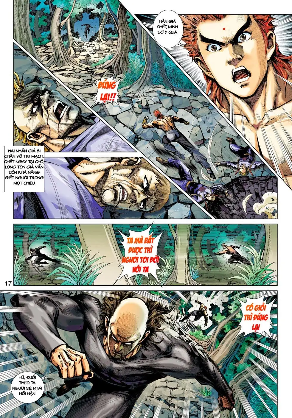 Truyện Tranh Tân Tác Long Hổ Môn trang 4