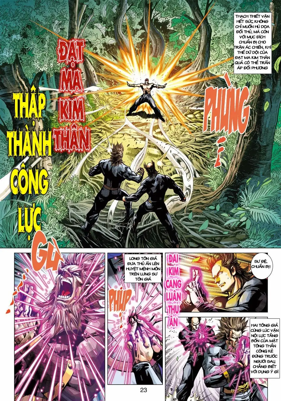 Truyện Tranh Tân Tác Long Hổ Môn trang 4