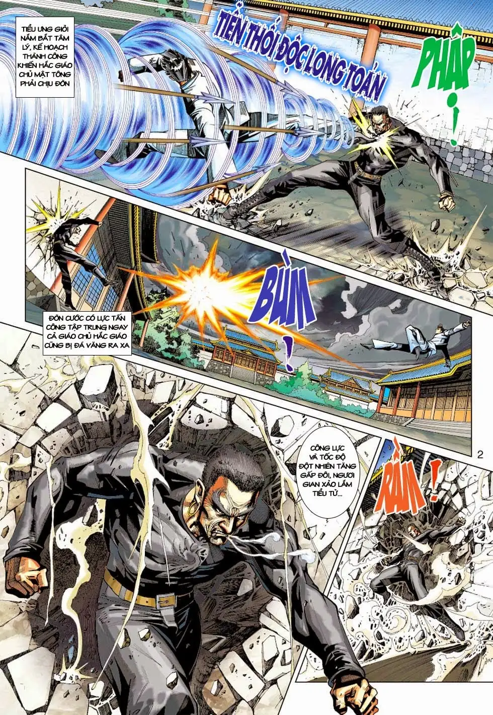 Truyện Tranh Tân Tác Long Hổ Môn trang 4