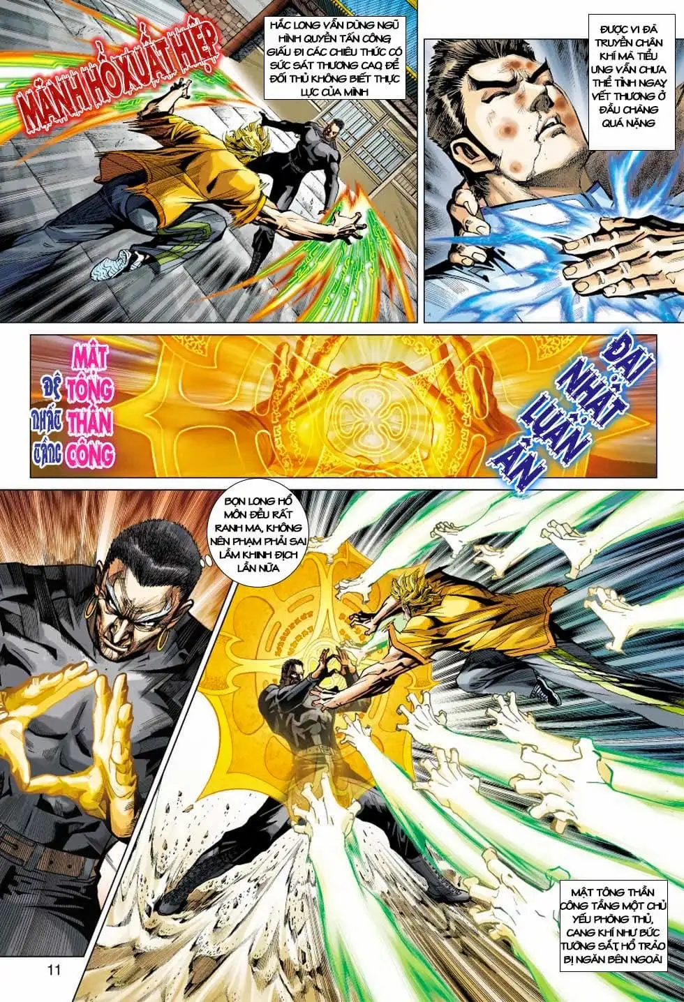 Truyện Tranh Tân Tác Long Hổ Môn trang 4