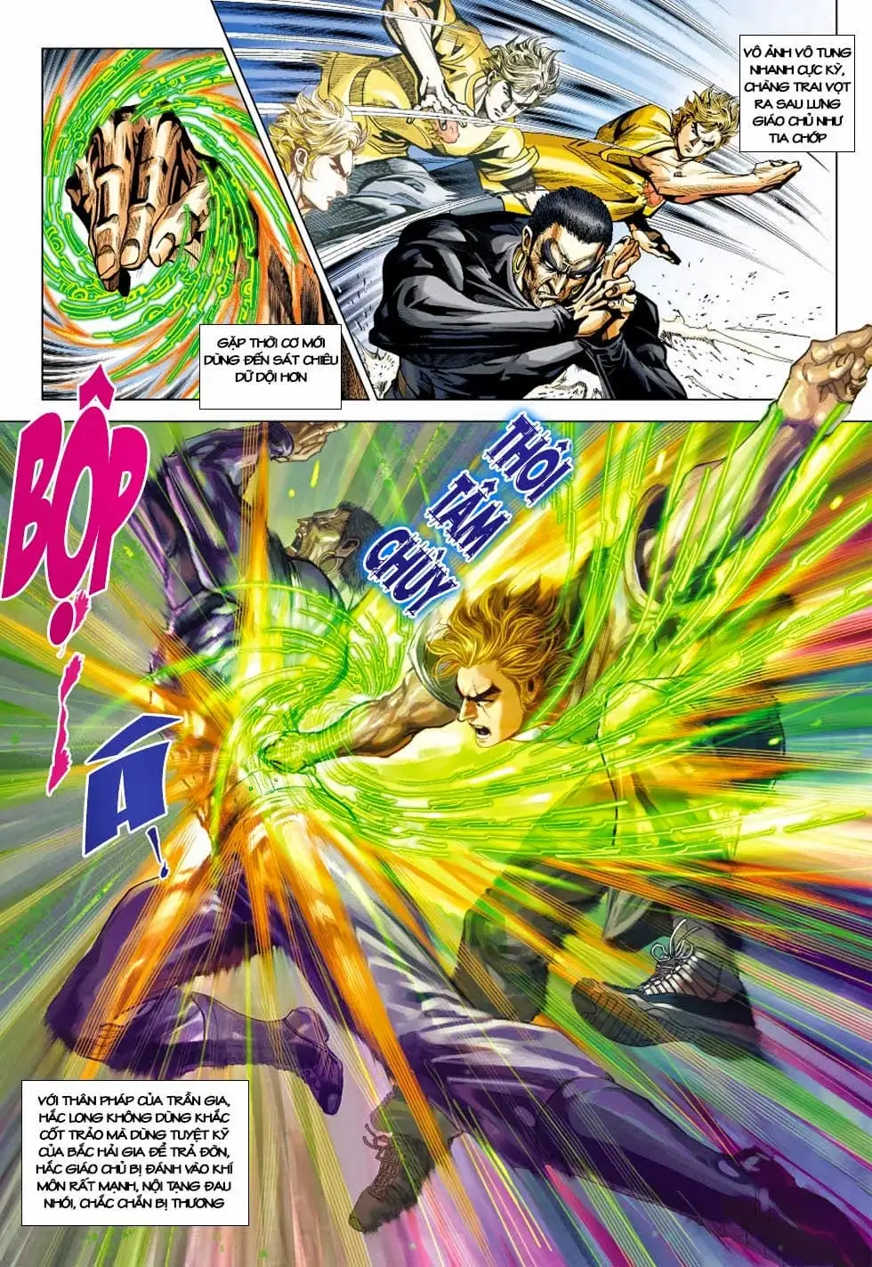 Truyện Tranh Tân Tác Long Hổ Môn trang 4