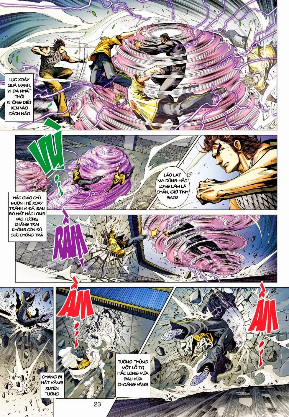 Truyện Tranh Tân Tác Long Hổ Môn trang 4