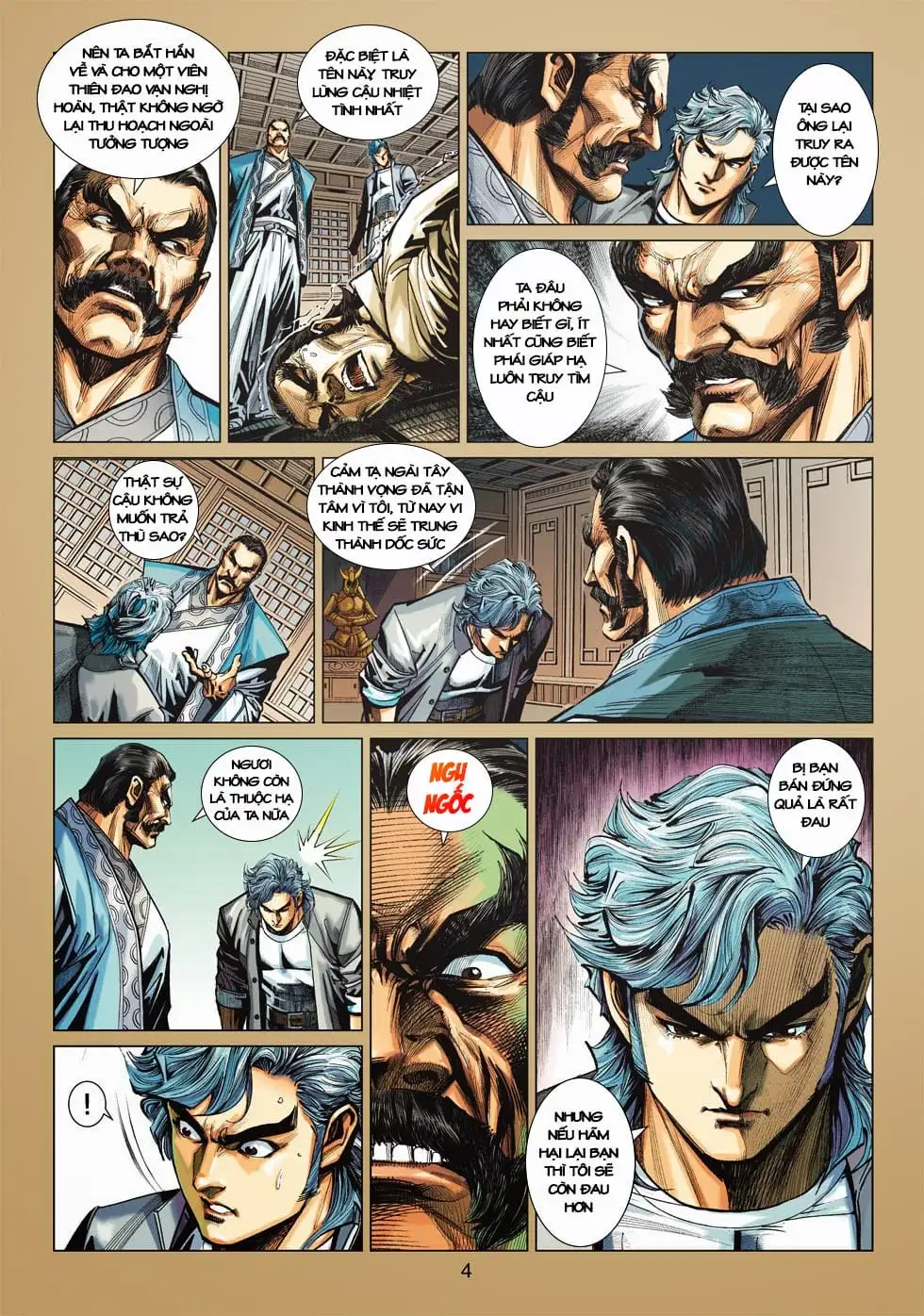 Truyện Tranh Tân Tác Long Hổ Môn trang 4