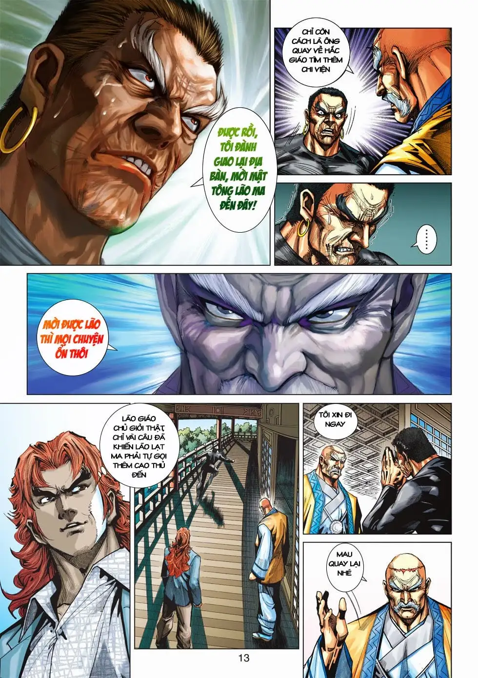 Truyện Tranh Tân Tác Long Hổ Môn trang 4