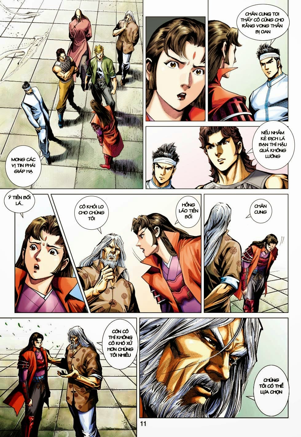 Truyện Tranh Tân Tác Long Hổ Môn trang 4