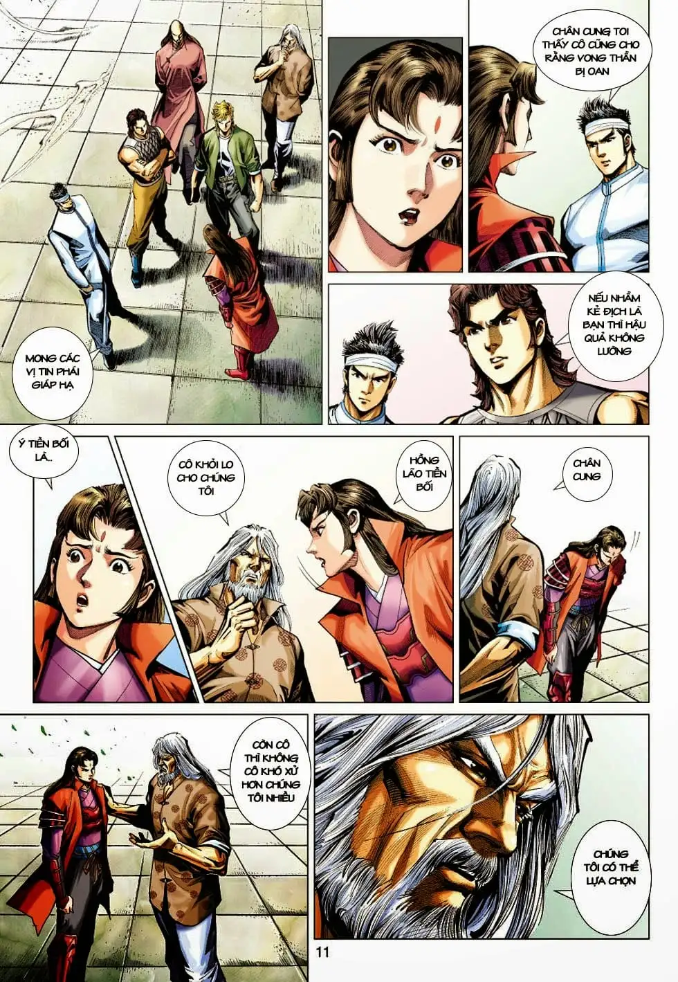 Truyện Tranh Tân Tác Long Hổ Môn trang 4