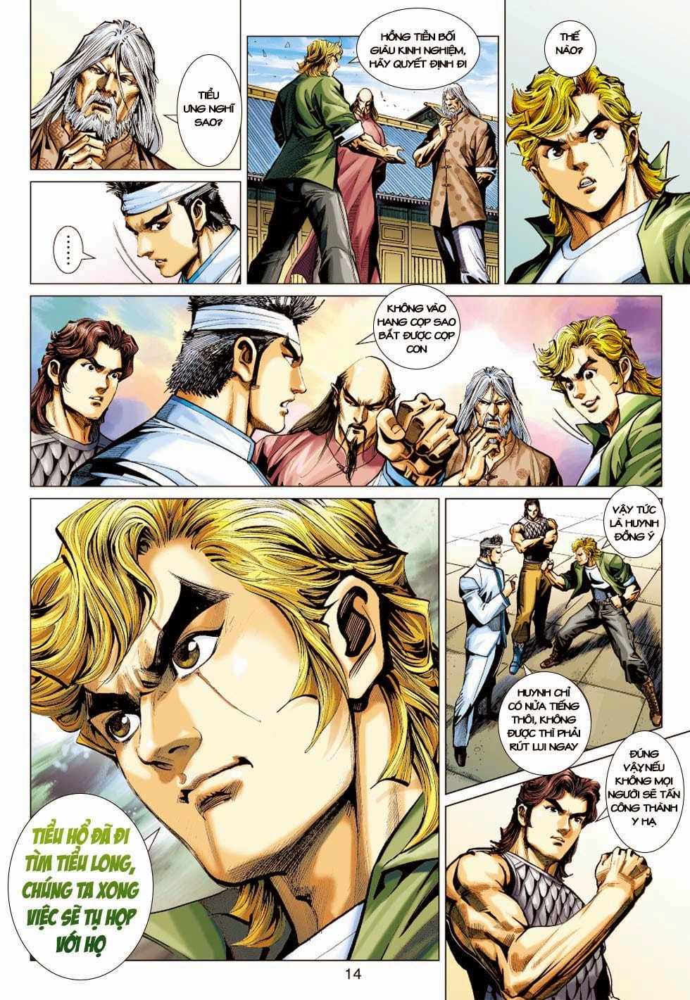 Truyện Tranh Tân Tác Long Hổ Môn trang 4