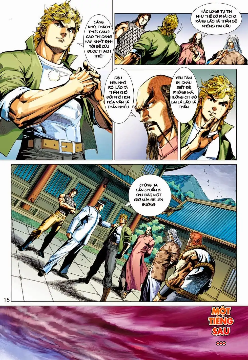Truyện Tranh Tân Tác Long Hổ Môn trang 4