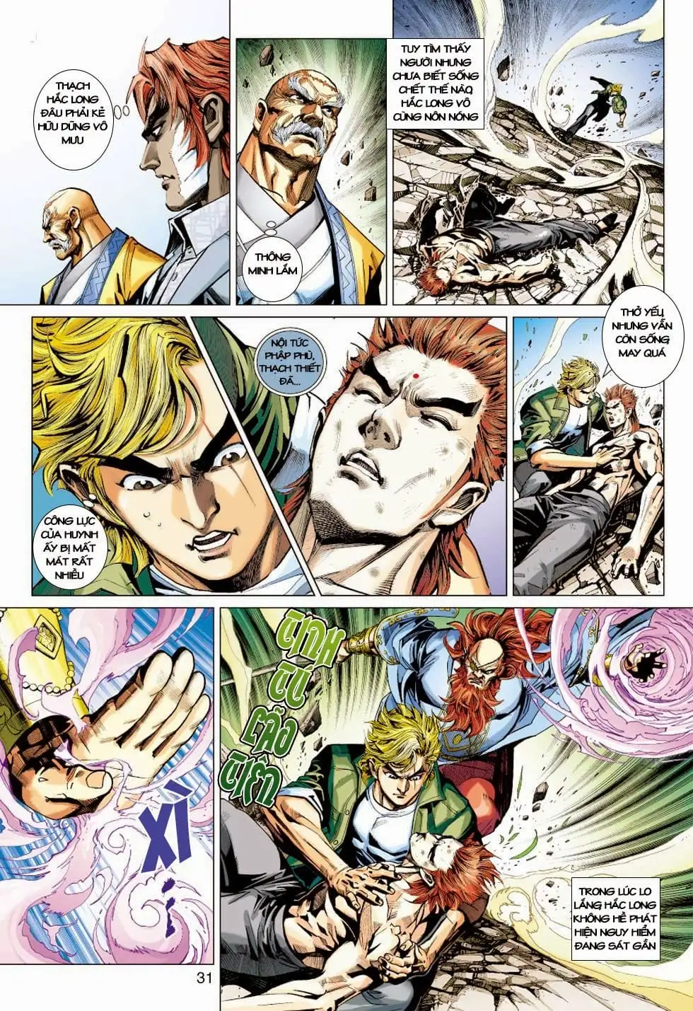 Truyện Tranh Tân Tác Long Hổ Môn trang 4